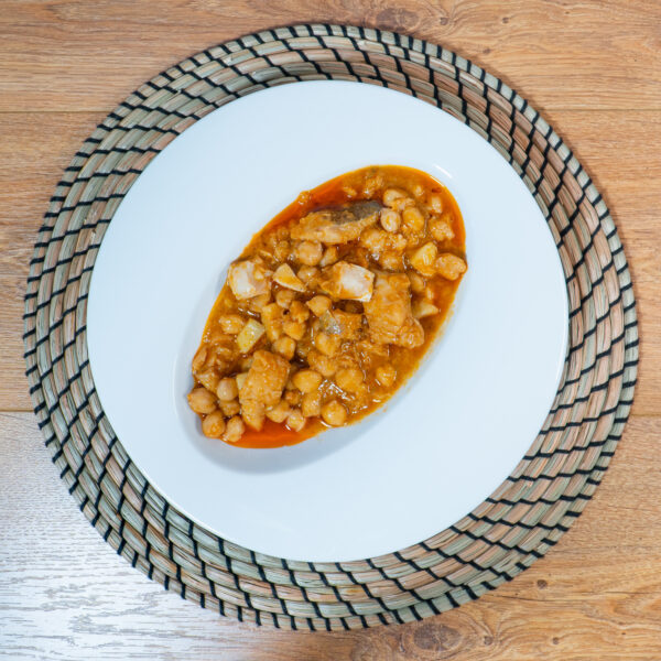 Garbanzos con Bacalao - Imagen 2