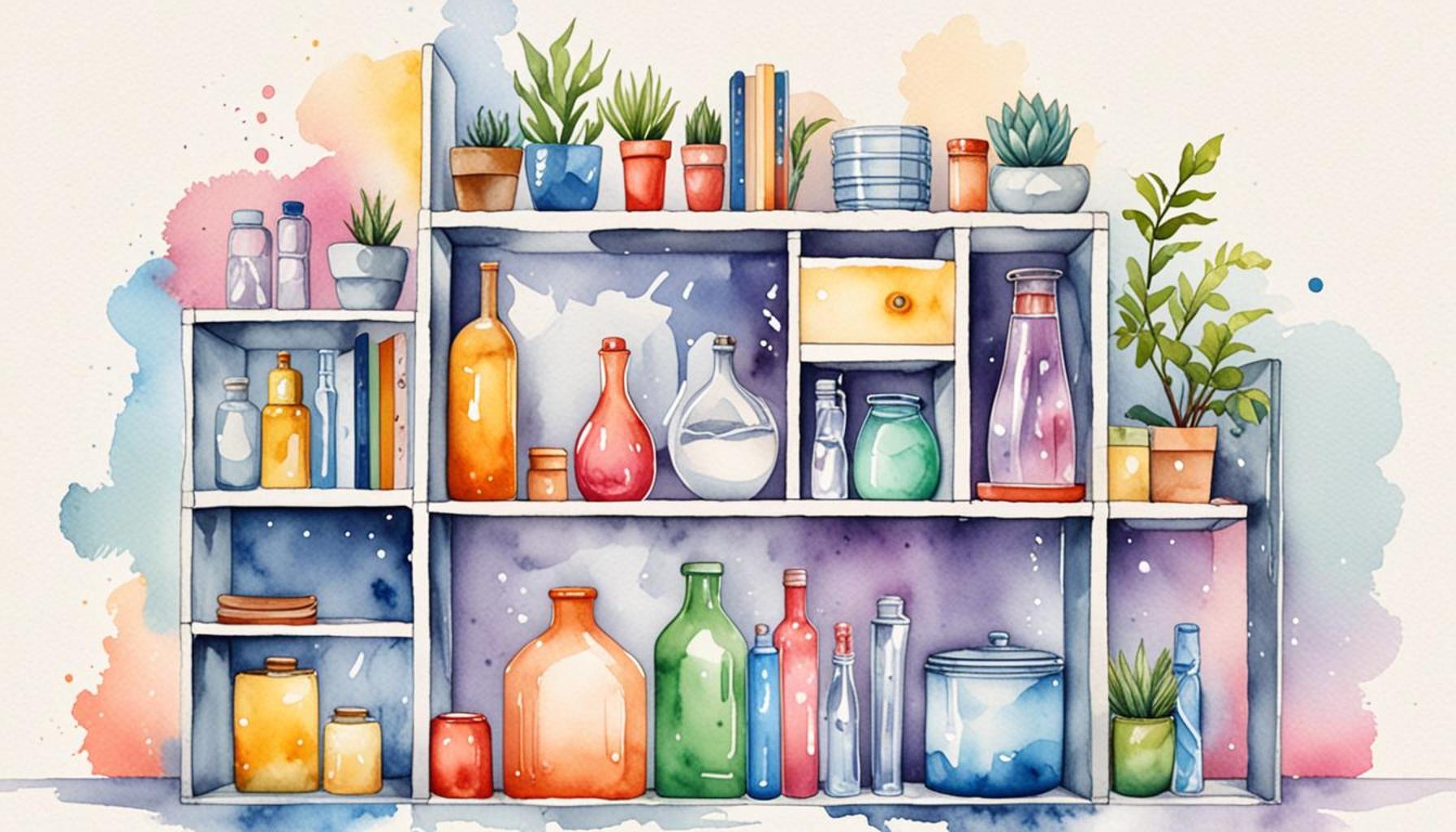 Vertical Storage Strategies for Creating Functional Minimalist Environments