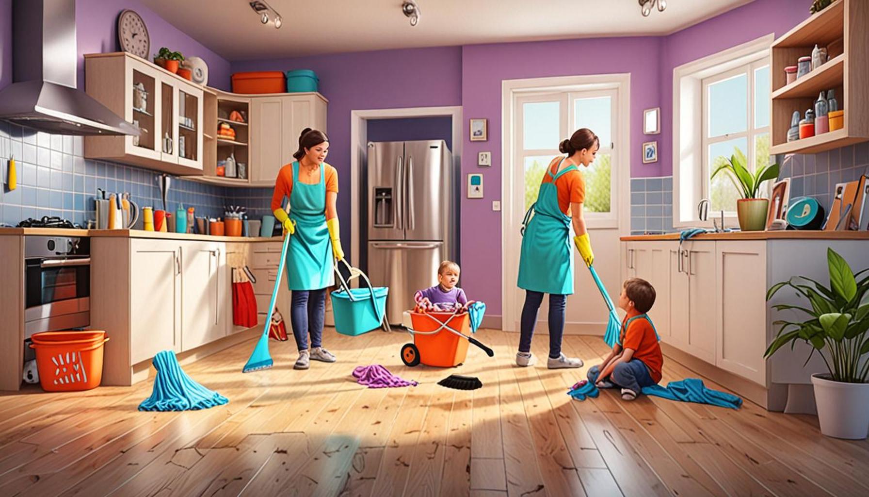 Designing a Family Communication Plan to Coordinate Cleaning Responsibilities