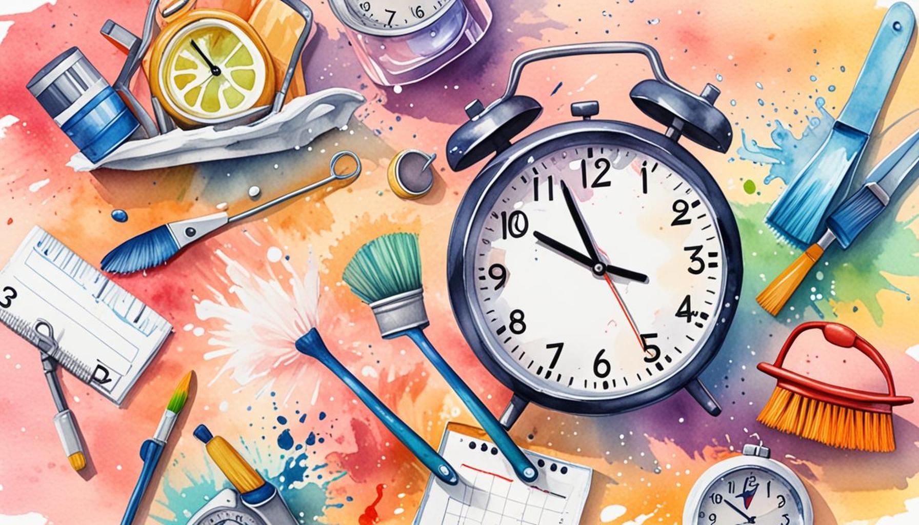 Using Time Management Techniques to Maximize Cleaning Efficiency During Busy Schedules